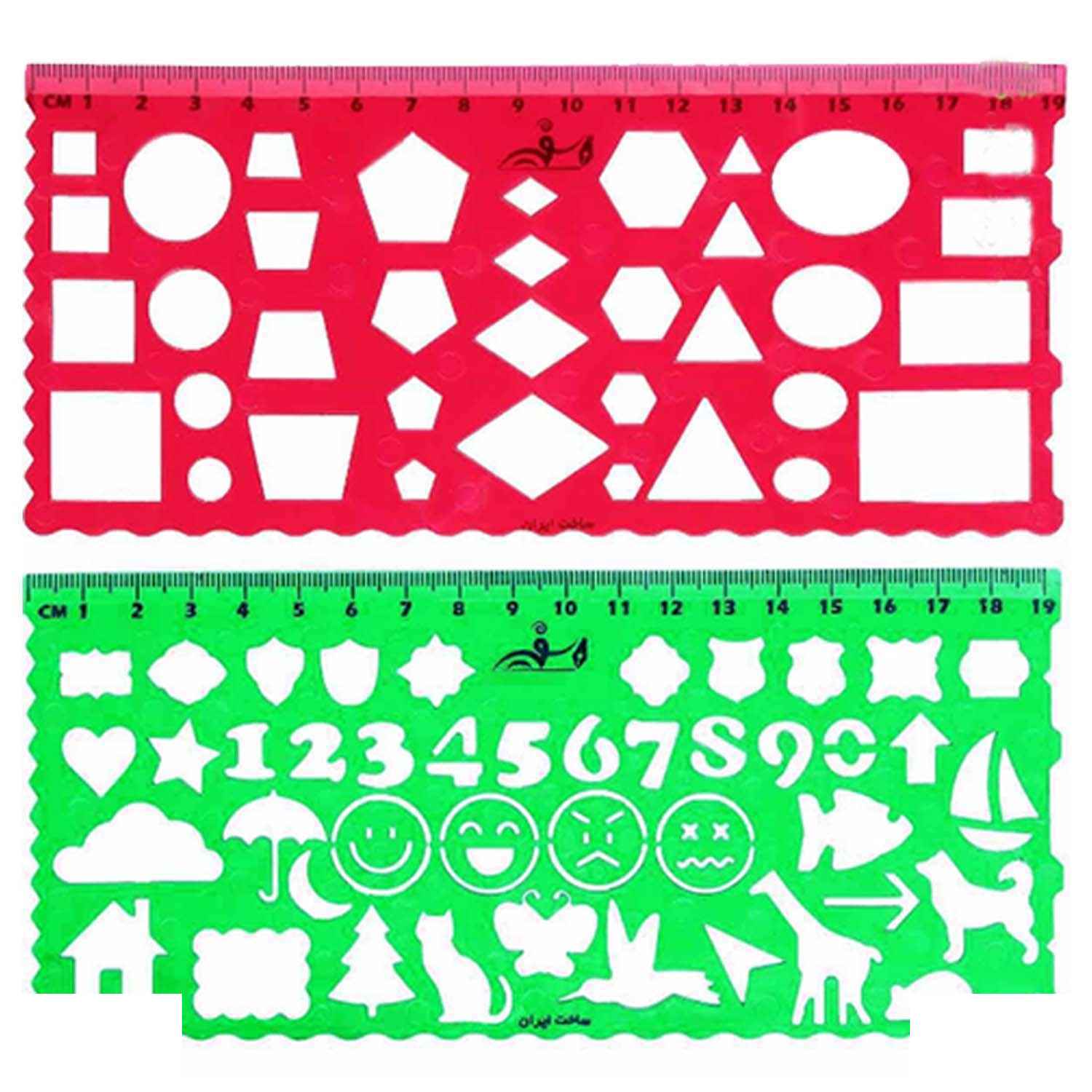 شابلون دوقلو دوتکه ژله ای کنکو/سفیر (48 تایی)