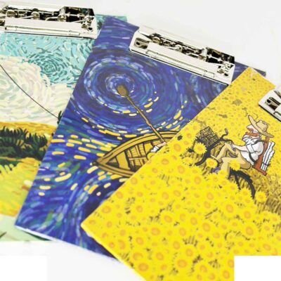تخته شاسی A5 گیره 10سانت برگ سری ونگوگ کد71903 (6 تایی)