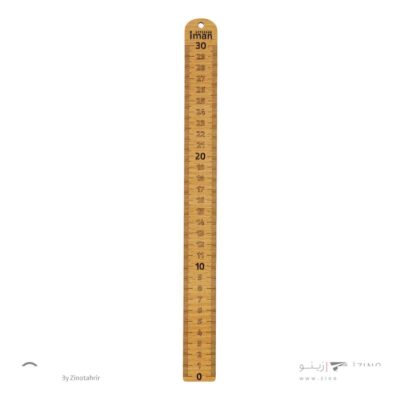 خط کش 30سانت دانشجویی ایمان کد9917 (12 تایی)