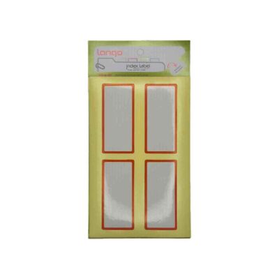 برچسب دورقرمز سایز30*65میلیمتر5برگی لانگوکدB-54 (10 تایی)